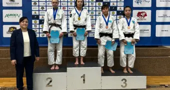 Дзюдоистки из Мангистау завоевали медали на международном турнире в Павлодаре