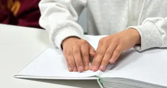 В Актау прошёл конкурс по чтению шрифтом Брайля