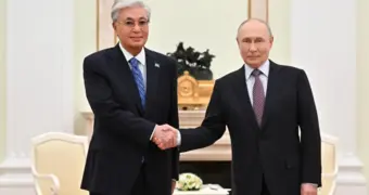 Касым-Жомарт Токаев встретился с Владимиром Путиным в Москве