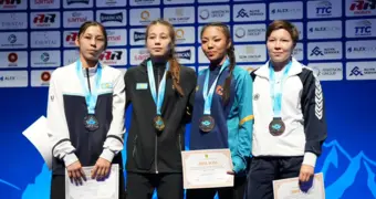 Спортсменка из Актау взяла «золото» Кубка Казахстана по вольной борьбе