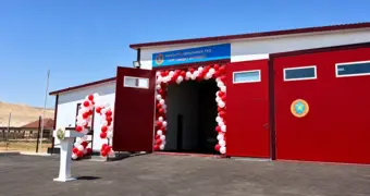 В селе Сенек открыли новый пожарный пост