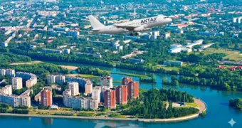 Авиарейсы могут запустить из Усть-Каменогорска в Актау