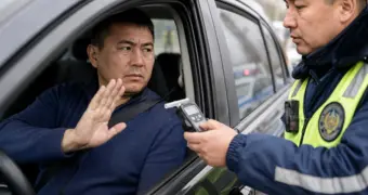 Жителя Мангистау лишили водительских прав на 8 лет за отказ от прохождения медосвидетельствования