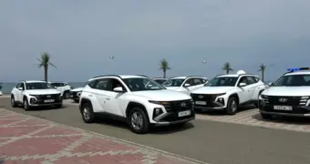 Новые автомобили вручили воинским частям Национальной гвардии в Актау