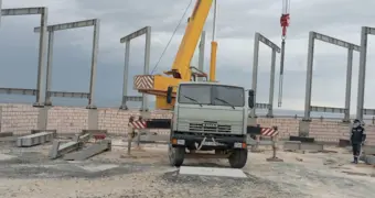 На Бозжыре полным ходом строительство визит-центра: показаны первые кадры работ