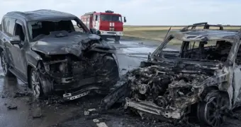 Жуткое столкновение трех авто на трассе под Астаной унесло пять жизней
