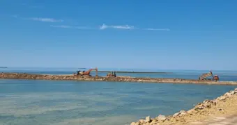 В Актау все ближе подходят к углублению дна порта