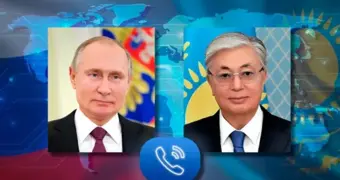 Касым-Жомарт Токаев и Владимир Путин провели телефонный разговор
