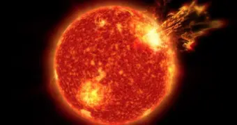 На Солнце произошел супервзрыв класса X, грозящий жесткими магнитными бурями