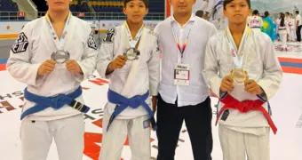 Медали чемпионата Азии по джиу-джитсу завевали спортсмены из Мангистау