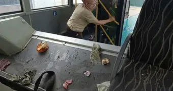 «Нет уважения к чужому труду»: водители автобусов Актау попросили пассажиров соблюдать чистоту