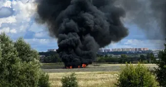 Новейший российский истребитель Су-57 потерпел крушение в Подмосковье