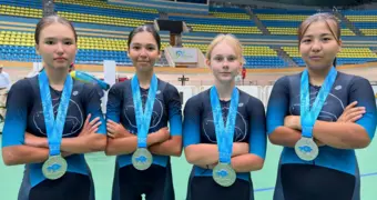 Спортсменки из Мангистау завоевали медали на чемпионате Казахстана по велоспорту