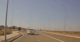 Автохамство на дорогах Актау: опасный маневр попал на видео