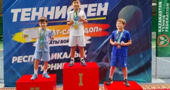 Юный теннисист из Актау стал лучшим в Казахстане