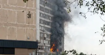 Многоэтажка горела в Актау