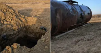 Экологи проверяют информацию о незаконной нефтедобыче на одном из месторождений Мангистау