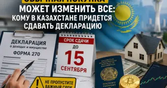 Обычная покупка может изменить все: кому в Казахстане придется сдавать декларацию