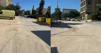 «Больше года живем в пыли и грязи»: жители 15 микрорайона Актау пожаловались на разбитую дорогу