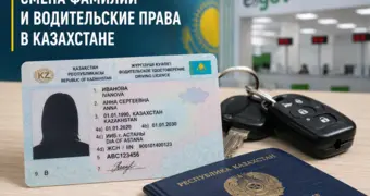Новая фамилия, старые права: можно ли с ними ездить в Казахстане