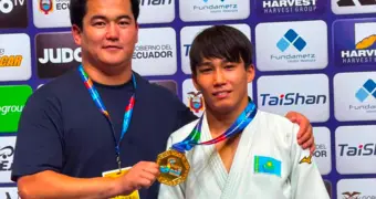 Дзюдоист из Мангистау Габит Расулхан завоевал золото чемпионата мира