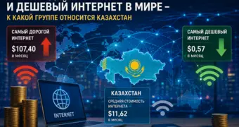 Одним — за копейки, другим — за целое состояние: к кому примкнул Казахстан по цене интернета