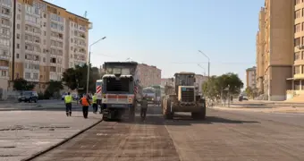В Актау временно перекроют одну из центральных дорог