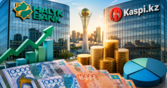 Halyk и Kaspi ушли в отрыв: сколько заработали крупнейшие банки Казахстана