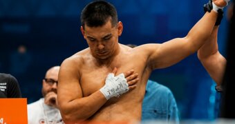 «Канский фестиваль» из Актау жёстко нокаутировал российского бойца