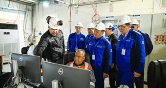 Газовая электростанция в Жанаозене готова на 98%