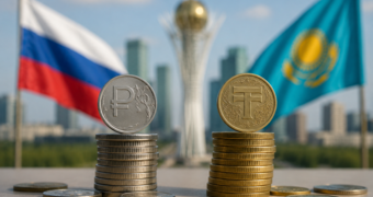 Россия стала дешевле для казахстанского кошелька: рубль похудел в тенге почти на 22%
