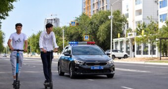 С тротуаров — прочь: что изменилось для электросамокатчиков в Актау