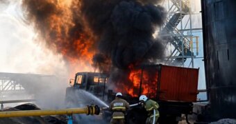 Пожар на месторождении в Мангистау: компанию оштрафовали на 648 тысяч тенге