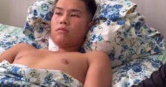 Видео с выжившим военным в Мангистау появилось в сети