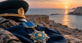 Погибших на Каспии военнослужащих посмертно наградили орденами «Айбын»
