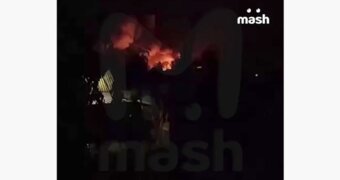 Военный самолет потерпел крушение в России