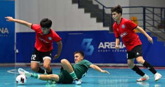 В Актау проходят матчи Чемпионата Казахстана по футзалу