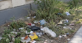 В Актау не убирают возле дома: куда жаловаться