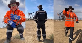 Танцующий нефтяник из Мангистау покоряет соцсети