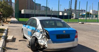 Автомобиль с полицейским прошлым не даёт покоя жителям Актау