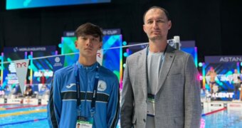 Пловец из Актау стал первым представителем Мангистау на Кубке мира
