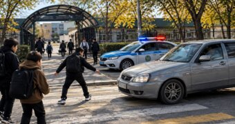 Наезд на школьника на «зебре» в Актау — что выяснила полиция