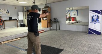 В Актау впервые прошел чемпионат по практической стрельбе из пистолета