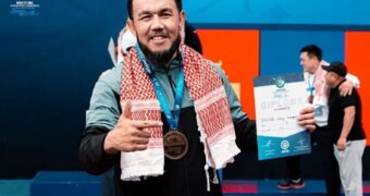 Мангистауский борец Абай Смагулов стал чемпионом мира среди мастеров