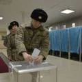 В Актау проголосовали около пяти тысяч военнослужащих