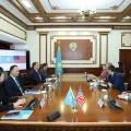 Нурлан Ногаев провёл встречу с послом США в Казахстане