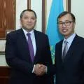 Нурлан Ногаев встретился с послом Кореи в Казахстане