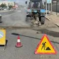 Водителей Актау попросили быть осторожнее из-за ямочного ремонта дорог