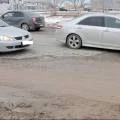 Водители Актау жалуются на плохое состояние дороги между 22 и 25 микрорайонами