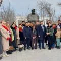В Мангистау отметили 210 лет со дня рождения Тараса Шевченко